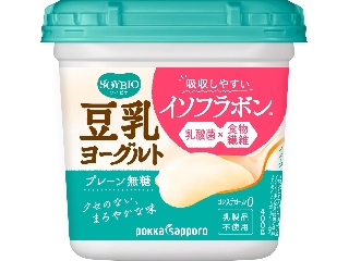 ポッカサッポロ　ＳＯＹＢＩＯ　豆乳ヨーグルト　プレーン無糖　カップ４００ｇ