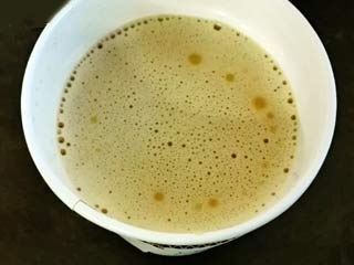 バターコーヒー(MCTオイル10g 無塩バター10g)