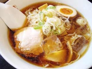 冷やしラーメン（スープを残す）