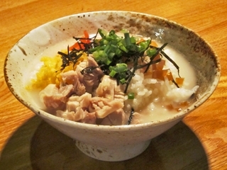 鶏飯（鶏スープかけご飯）