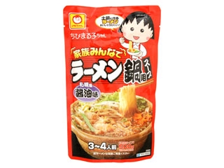 マルちゃん　ちびまる子ちゃん　ラーメン鍋用スープ　札幌風醤油味　袋５００ｇ