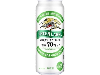 ＫＩＲＩＮ　淡麗グリーンラベル　缶５００ｍｌ