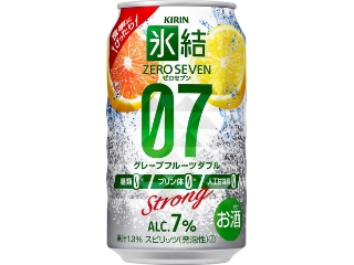 ＫＩＲＩＮ　氷結　ＺＥＲＯ　ＳＥＶＥＮ　グレープフルーツダブル　缶３５０ｍｌ　ローソン限定