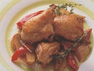 鶏と野菜のオーブン焼き　南仏風