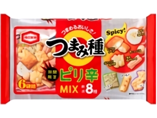 亀田製菓　つまみ種　ピリ辛ミックス　袋１２５ｇ
