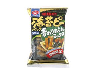 亀田製菓　海苔ピーパック　青のりあられミックス　袋１３０ｇ