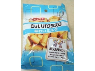 ヤマザキ　ちょいパクラスク　味わいミルク　袋４５ｇ