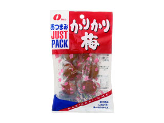 なとり　ＪＵＳＴＰＡＣＫ　かりかり梅　袋６５ｇ