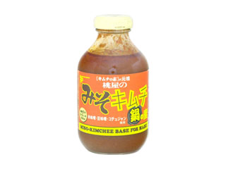 桃屋　みそキムチ鍋の素　瓶３００ｍｌ