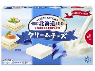 雪印　北海道１００　クリームチーズ　箱６個