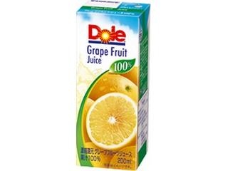 Ｄｏｌｅ　グレープフルーツジュース１００％　パック２００ｍｌ