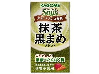 カゴメ　Ｓｏｙ’ｓ　抹茶黒まめブレンド　パック１２５ｍｌ