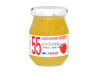 アヲハタ５５　リンゴジャム　瓶１６５ｇ