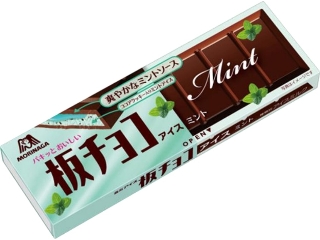 森永製菓　板チョコアイス　ミント　箱７２ｍｌ