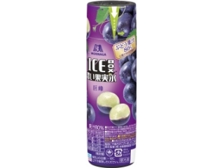 森永製菓　アイスボックス　濃い果実氷　巨峰　１３５ｍｌ