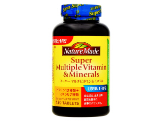 大塚製薬　ネイチャーメイド　スーパーマルチビタミン＆ミネラル　ボトル１８１．８ｇ
