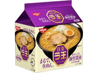 日清　ラ王　豚骨醤油　５食パック　袋５１０ｇ