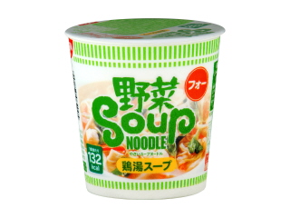 日清食品　日清野菜スープヌードル　鶏湯スープのフォー　カップ３４ｇ