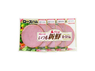 丸大食品　いつも新鮮　ロースハム　パック４０ｇ×４