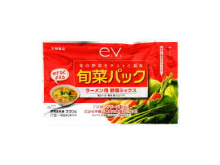 大塚食品　ｅ．ｖ．旬菜パック　ラ‐メン用野菜ミックス　袋３４ｇ
