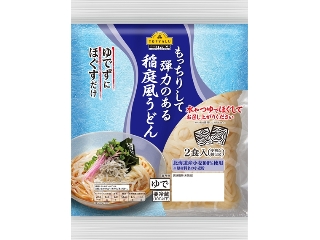 トップバリュ　ベストプライス　もっちりして弾力のある　稲庭風うどん　袋２００ｇ×２