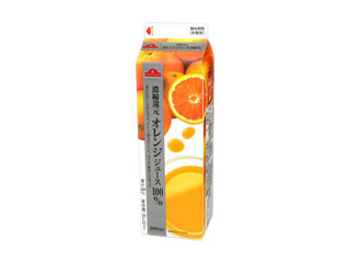 トップバリュ　オレンジジュース１００％　パック１Ｌ