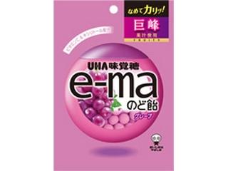 ＵＨＡ味覚糖　ｅ‐ｍａのど飴　グレープ　袋５０ｇ