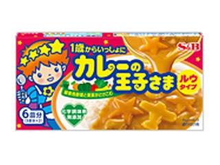 Ｓ＆Ｂ　１歳からいっしょに　カレーの王子さま　ルウタイプ　箱８０ｇ