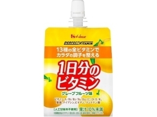 ハウスウェルネス　ＰＥＲＦＥＣＴ　ＶＩＴＡＭＩＮ　１日分のビタミンゼリー　グレープフルーツ味　１８０ｇ