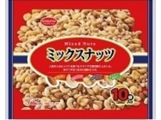 共立食品　ミックスナッツ　袋２５ｇ×１０