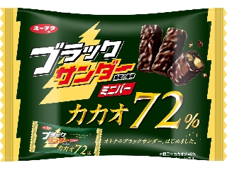 有楽製菓　ブラックサンダー　ミニバー　カカオ７２％　袋１５５ｇ