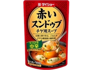 ダイショー　赤いスンドゥブチゲ用スープ　中辛　袋３００ｇ