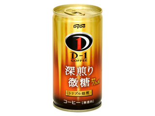 ＤｙＤｏ　Ｄ‐１　ＣＯＦＦＥＥ　深煎り微糖　糖類７０％減　缶１９０ｇ