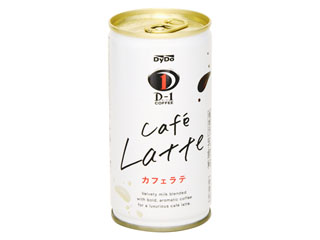 ＤｙＤｏ　Ｄ‐１　ＣＯＦＦＥＥ　カフェラテ　缶１９０ｇ