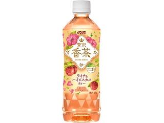 ＤｙＤｏ　贅沢香茶　ライチ＆ハイビスカスティー　ペット５００ｍｌ