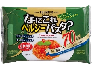 ナカキ食品　なにこれヘルシーパスタ？　トマト風味ソース　袋１６７ｇ