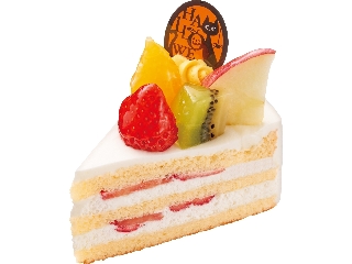 シャトレーゼ　ハロウィン　フルーツのプレミアムショートケーキ